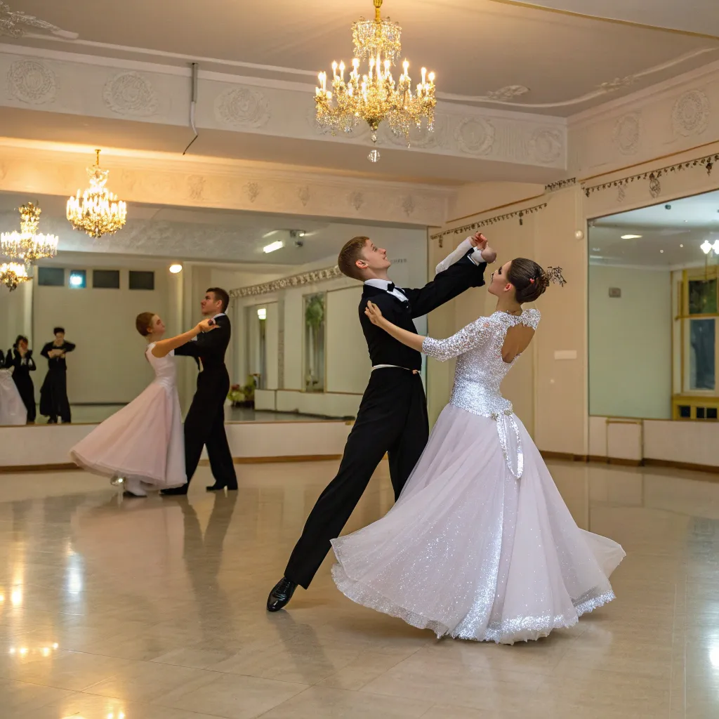 Ballroom dance class